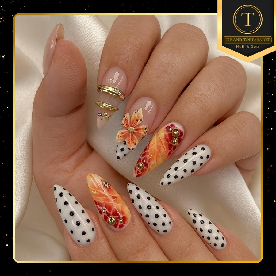 Thanksgiving nail ideas